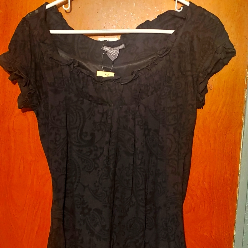Black Pastel Blouse